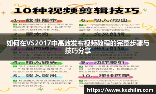 如何在VS2017中高效发布视频教程的完整步骤与技巧分享